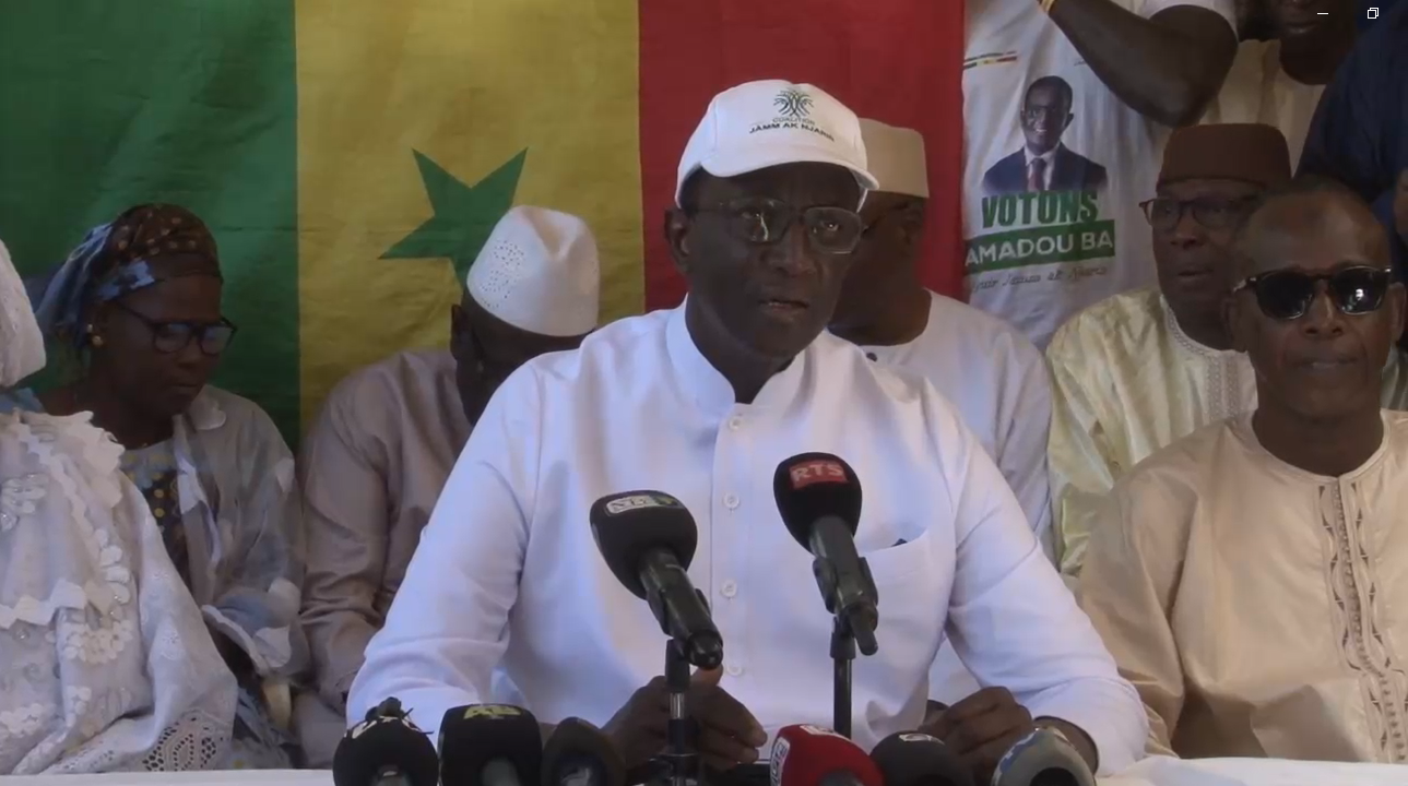 Matam Ba Déclaration de Matam pour la paix : Amadou Ba assène ses vérités contre ...