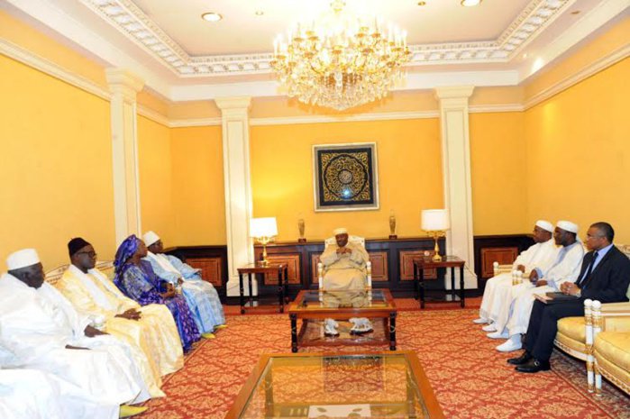 Le Président gabonais, Ali Bongo, reçoit Serigne Bass Abdou Khadre Mbacké