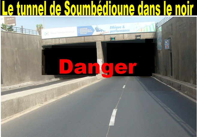 Coupure d'électricité : Le tunnel de Soumbédioune plongé dans le noir pendant une heure