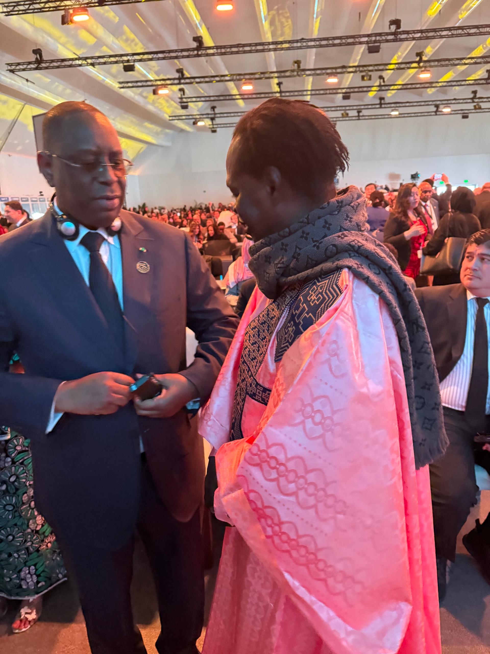 La COP16 à Riyadh : Macky Sall et Baba Maal soutiennent les initiatives écologiques mondiales (Photos) La COP16 à Riyadh : Macky Sall et Baba Maal soutiennent les initiatives écologiques mondiales (Photos)