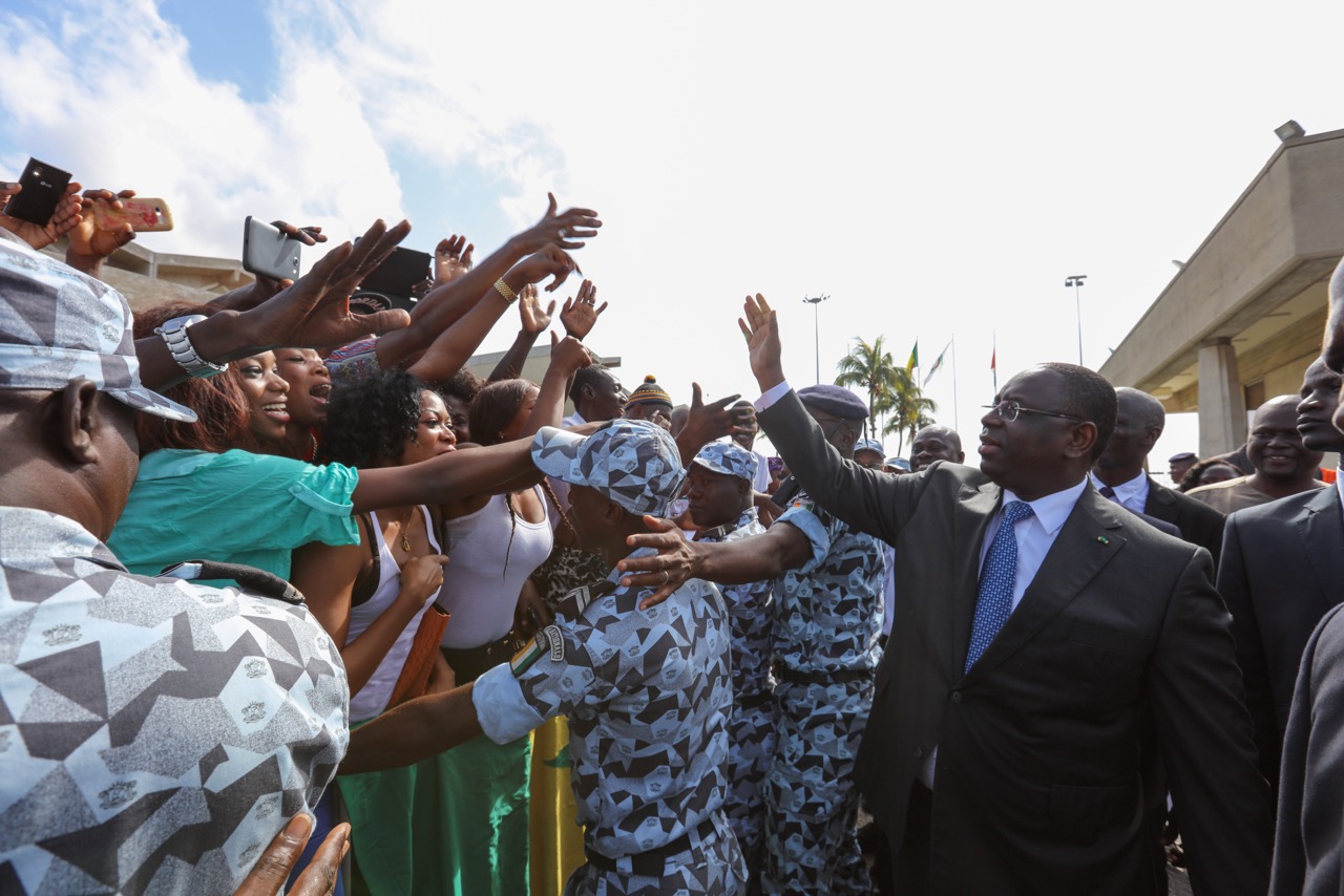 En images, Macky Sall à l'investiture du Président ivoirien, Alassane Ouattara 