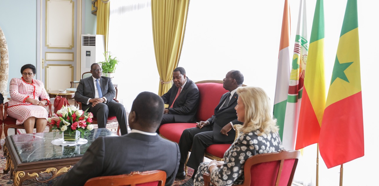 En images, Macky Sall à l'investiture du Président ivoirien, Alassane Ouattara 