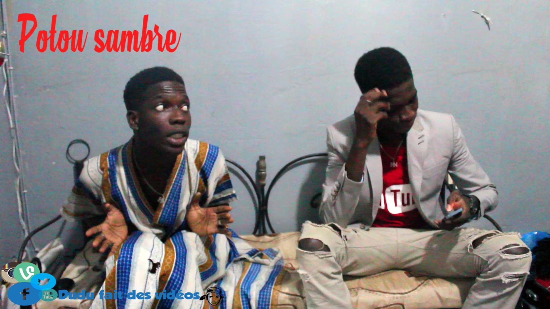 Mahfousse & ses Délires Vs Dudu fait des videos  , Les comédiens Sénégalais  les plus vus sur facebook