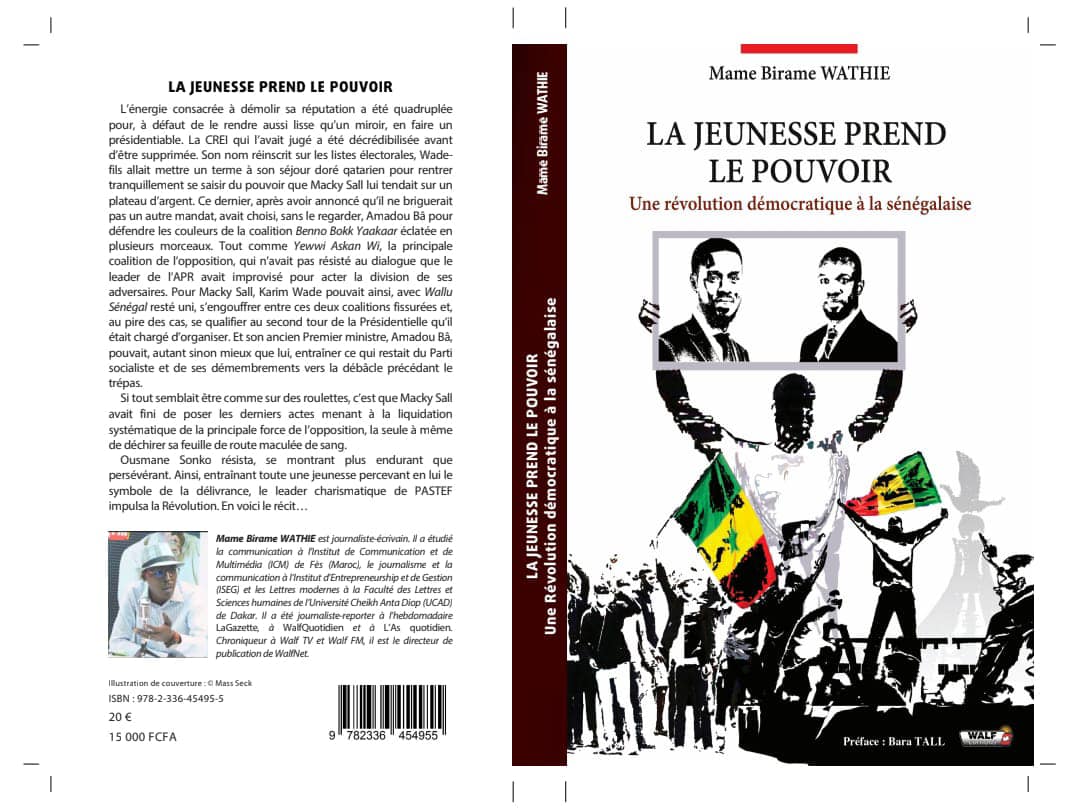 "La Jeunesse prend le pouvoir" : Mame Birame Wathie dévoile les luttes politiques et le combat d’Ousmane Sonko "La Jeunesse prend le pouvoir" : Mame Birame Wathie dévoile les luttes politiques et le combat d’Ousmane Sonko