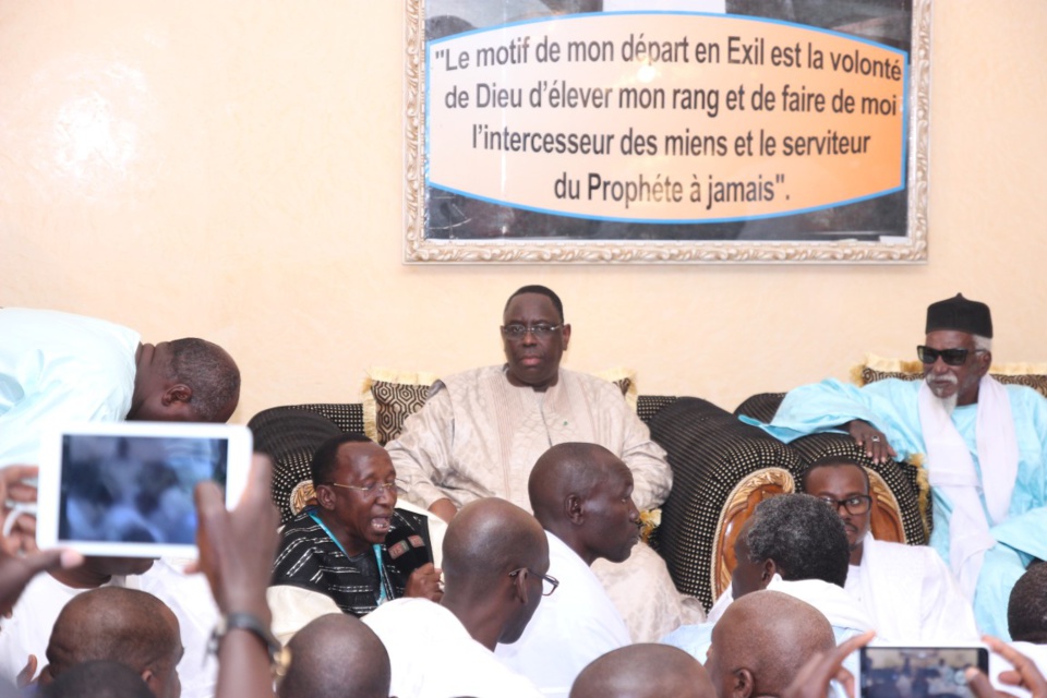 Querelles internes à l'Apr : Macky Sall appelle ses camarades à s'inspirer de la discipline mouride