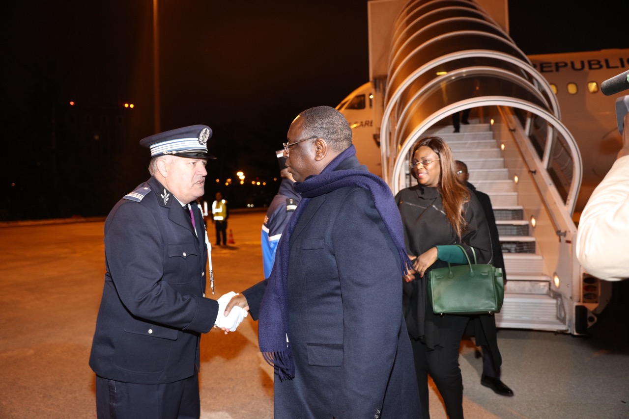 Sommet sur le climat : Arrivée du Président Macky Sall  à Paris