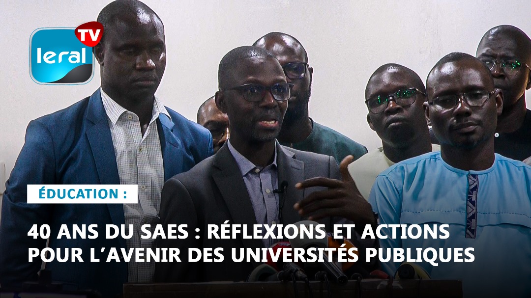 Enseignement supérieur : Le SAES célèbre ses 40 ans avec une série d ...