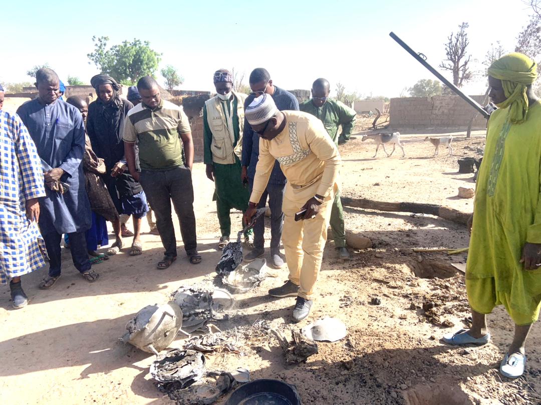 Sambou Biagui au chevet des sinistrés de Sinthiou Sambarou et Sourouyel : Un engagement solidaire en faveur des populations de Tambacounda (Photos)