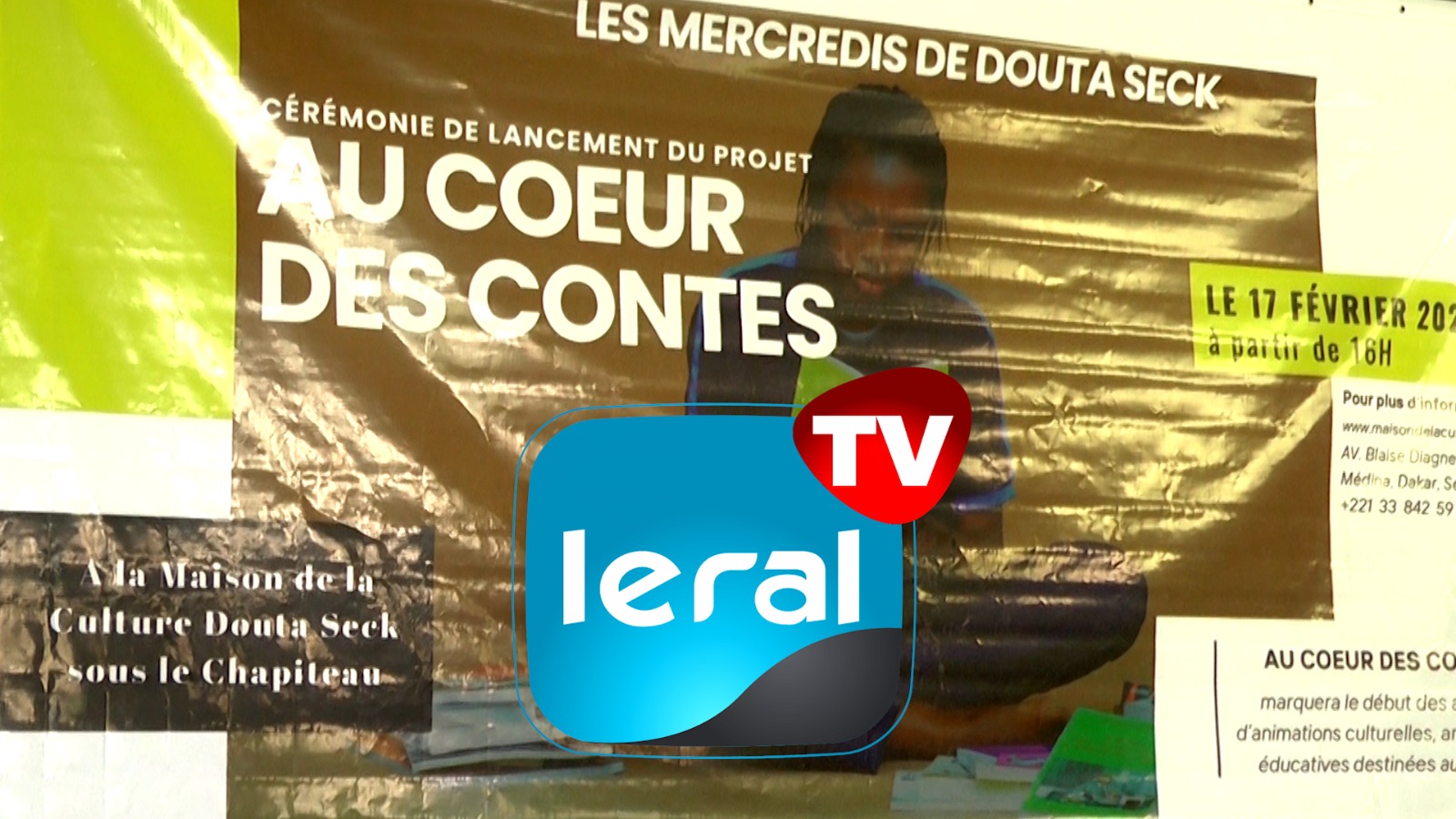Séance magique de contes : Le centre culturel Douta Seck de Dakar ouvre ...