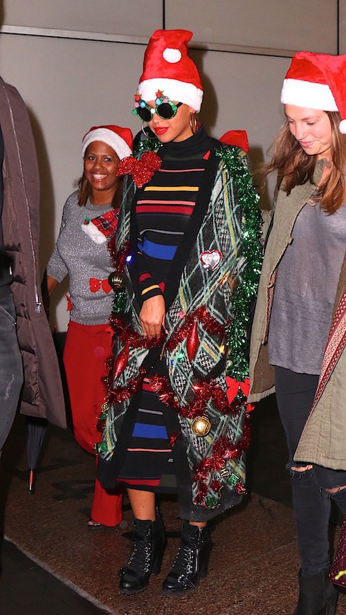 Photos : Beyoncé vit à fond la magie de Noël !