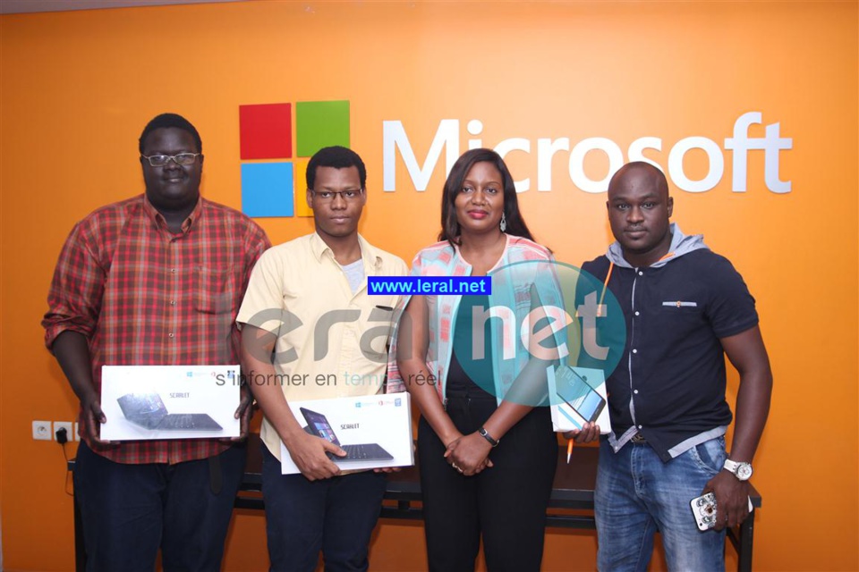 Les images de la remise de prix Microsoft aux lauréats du Concours de développeurs