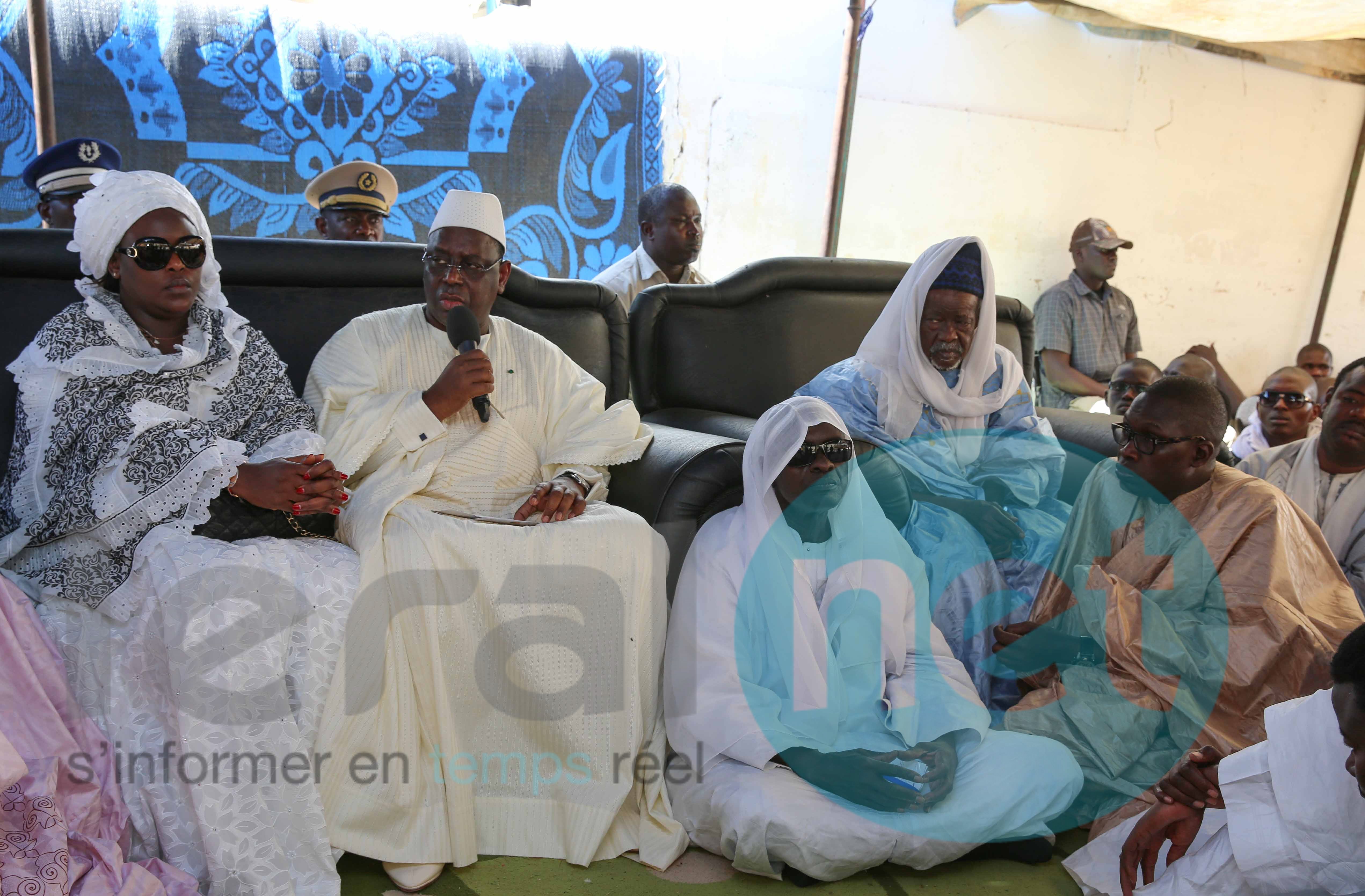 Arrêt sur images- Le "Ziar"  du couple présidentiel  à Darou Mousty et  Louga