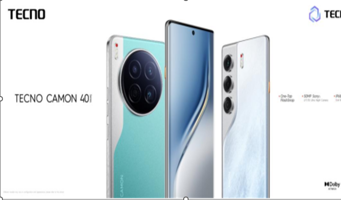 TECNO lance la série CAMON 40, débloquant un nouveau niveau d'IA et de photographie instantanée