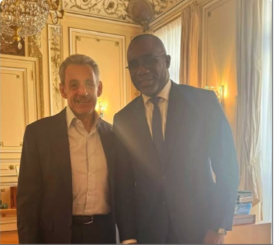 M. Doudou Kâ, ancien Ministre, reçu en audience par le président Nicolas Sarkozy