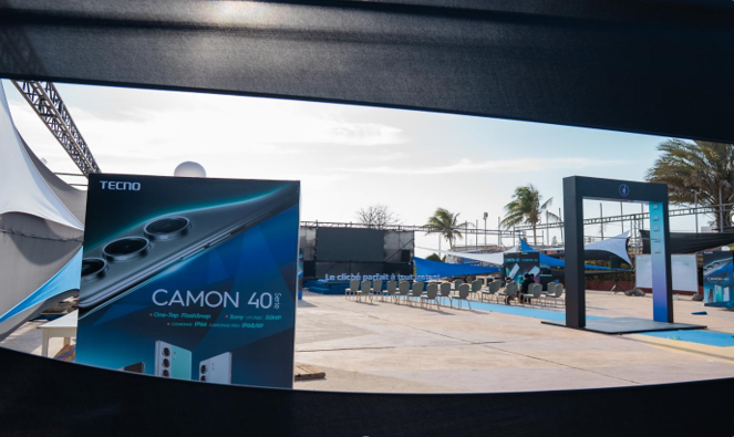 TECNO lance la série CAMON40 au Sénégal, à la Place du Souvenir