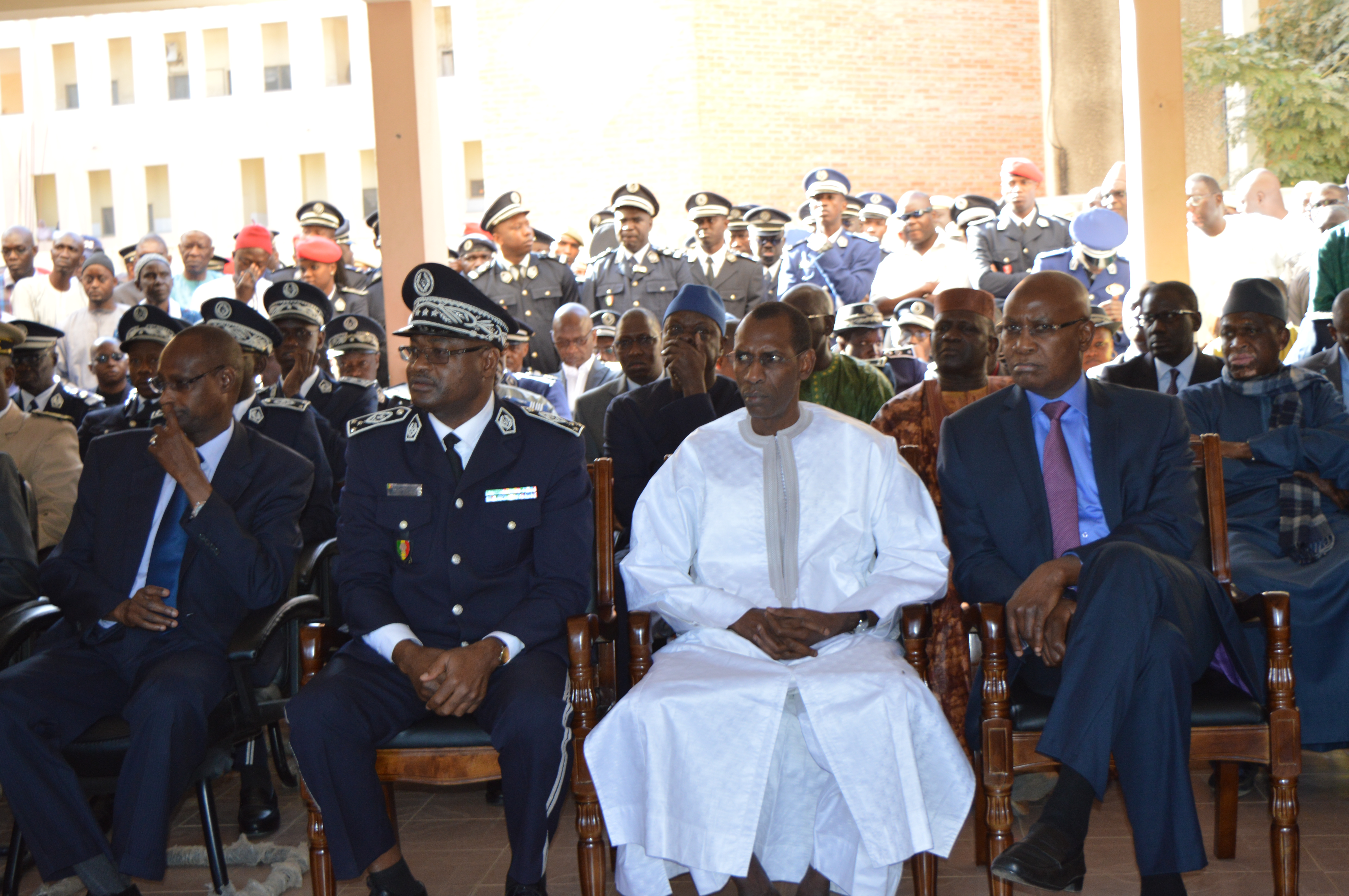 Les images de la levée du corps du commissaire Alioune Diène