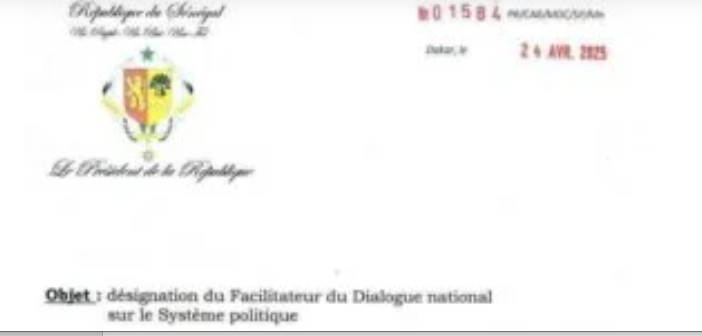 Dialogue national: Le Président Faye désigne Dr. Cheikh Guèye, comme facilitateur général