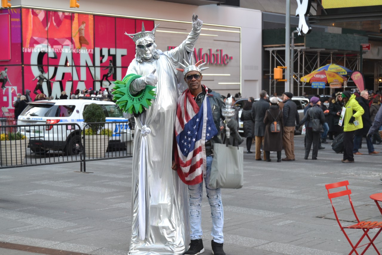 Tange Tandian à New York dans le cadre de l'APAP NYC 2016 pour le World Music