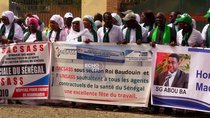 1er Mai 2025 : Les agents contractuels de la santé exigent justice pour l'alignement des indemnités