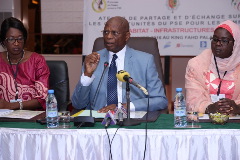 En images:  L''atelier d'échange et partage de la Plateforme des femmes pour le Pse