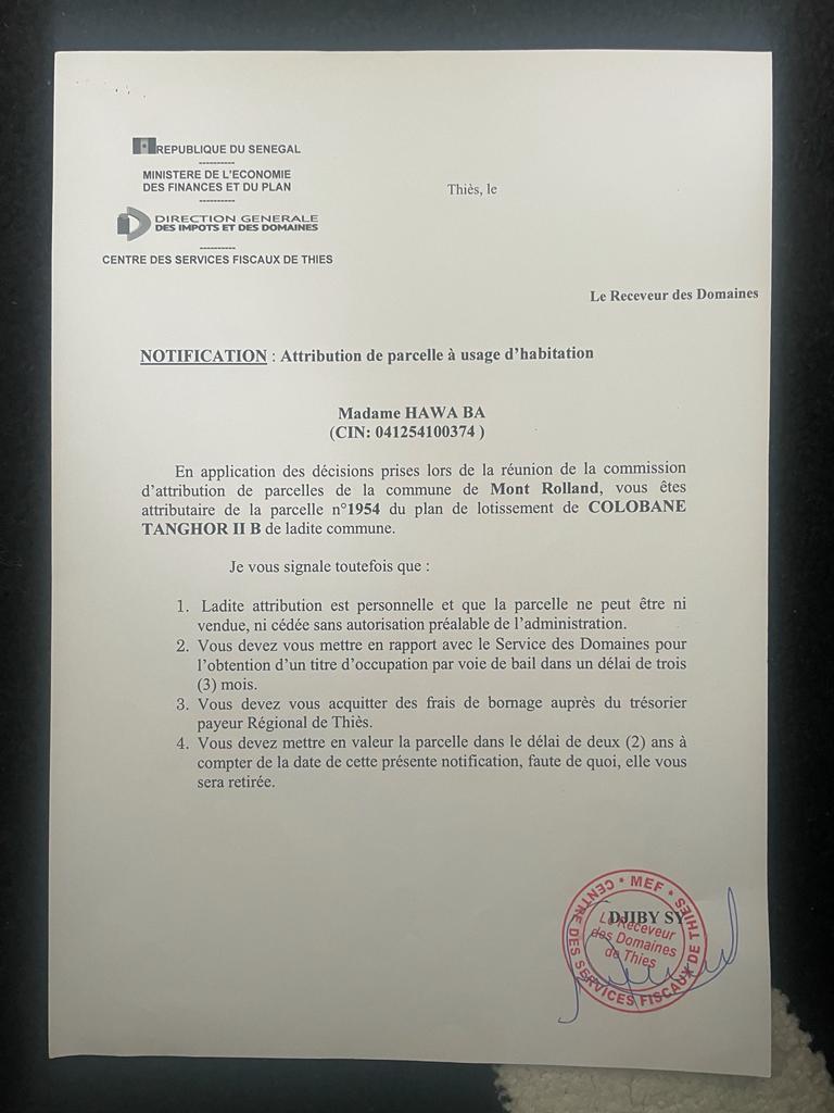 Affaire foncière présumée à Thiès : Mamoudou Sy et 49 émigrés s’apprêtent à porter plainte à Dakar, contre Mor Guèye alias Sope Naby  (Documents)