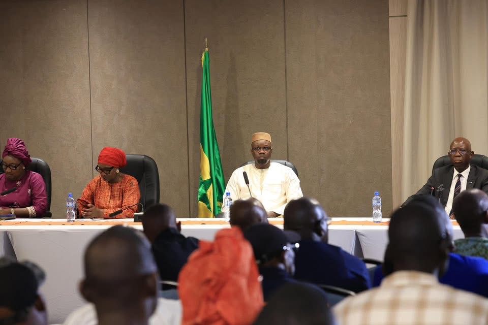 Photos / Ouagadougou: Le Premier ministre Ousmane Sonko rencontre les Sénégalais du Faso