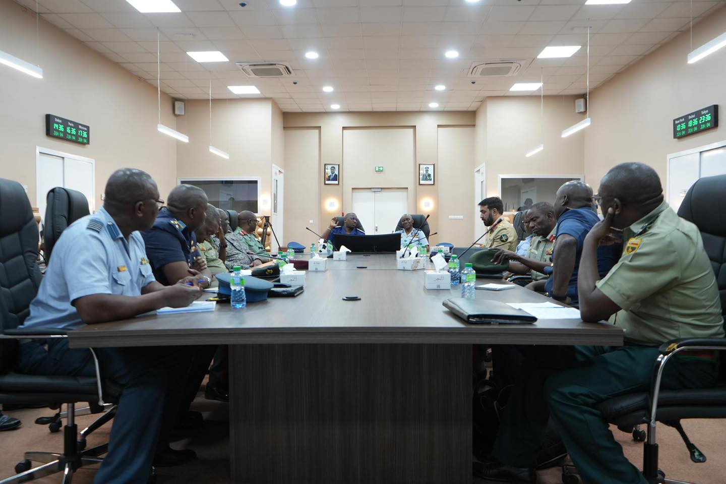 La Gendarmerie nationale reçoit une délégation de l’Université de Défense nationale du Zimbabwe