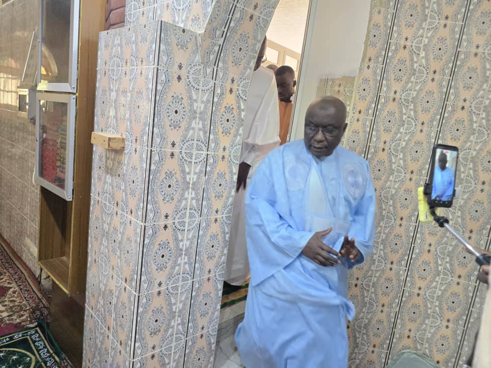 Tabaski 2025 : Le président Idrissa Seck à la mosquée Moussanté de Thiès pour la prière- Images