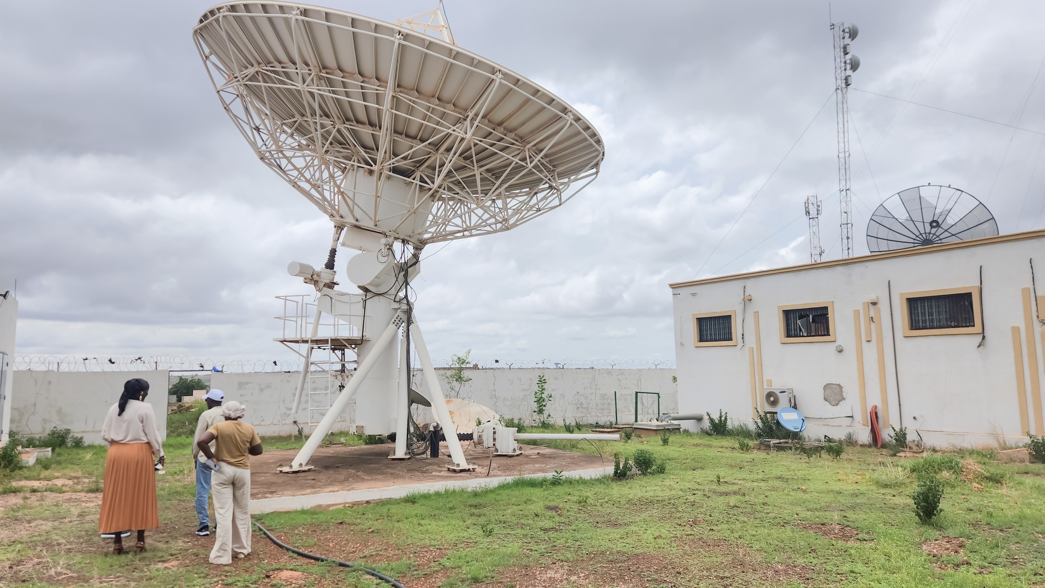 Visite stratégique de TDS-SA au Téléport de TNTSAT AFRICA MALI ...