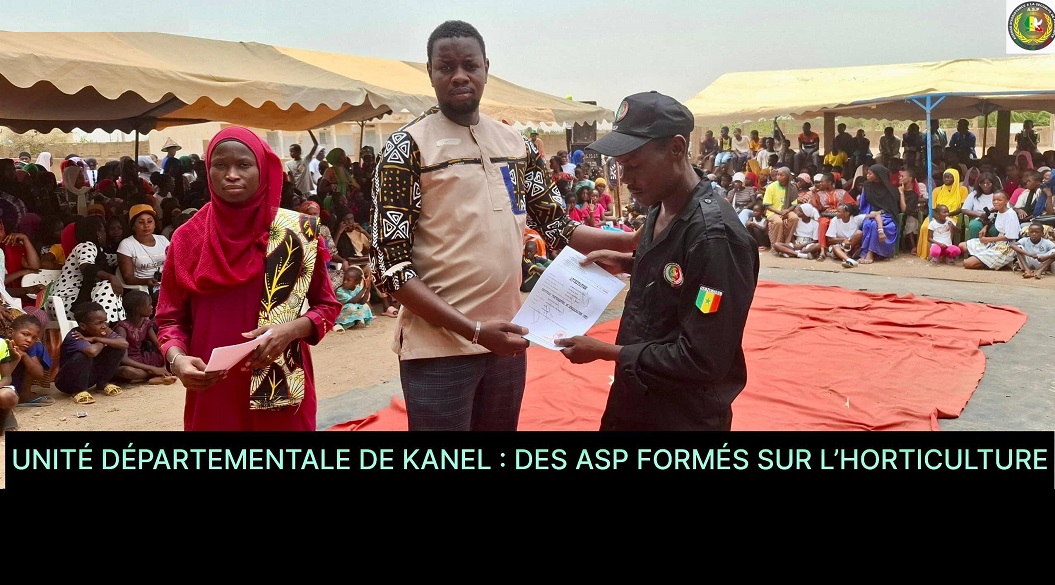 Kanel : Des ASP formés à l’horticulture pour une agriculture locale durable