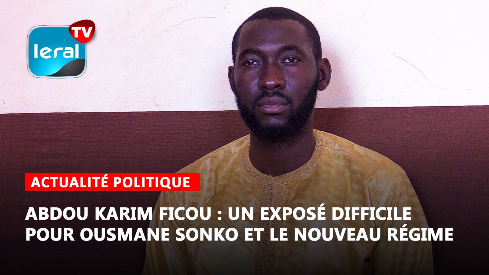 Sénégal : “Moins de déclarations, plus de résultats”, le message d’Abdou Karim Ficou au Premier ministre