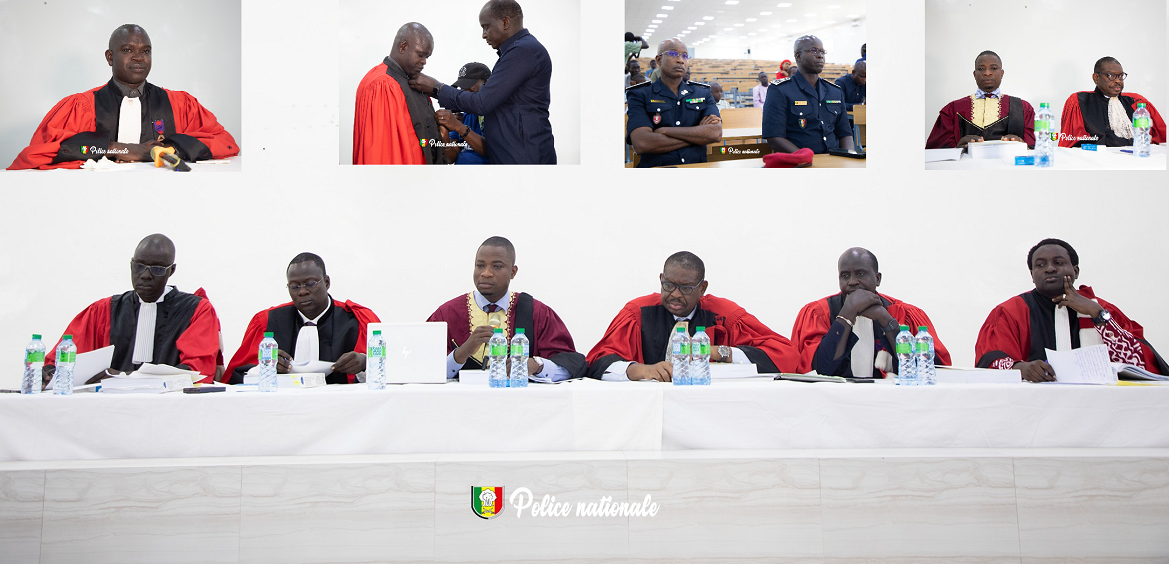 Evènement mémorable pour la police nationale :  Soutenance remarquable du commissaire principal Ibrahima Diouf