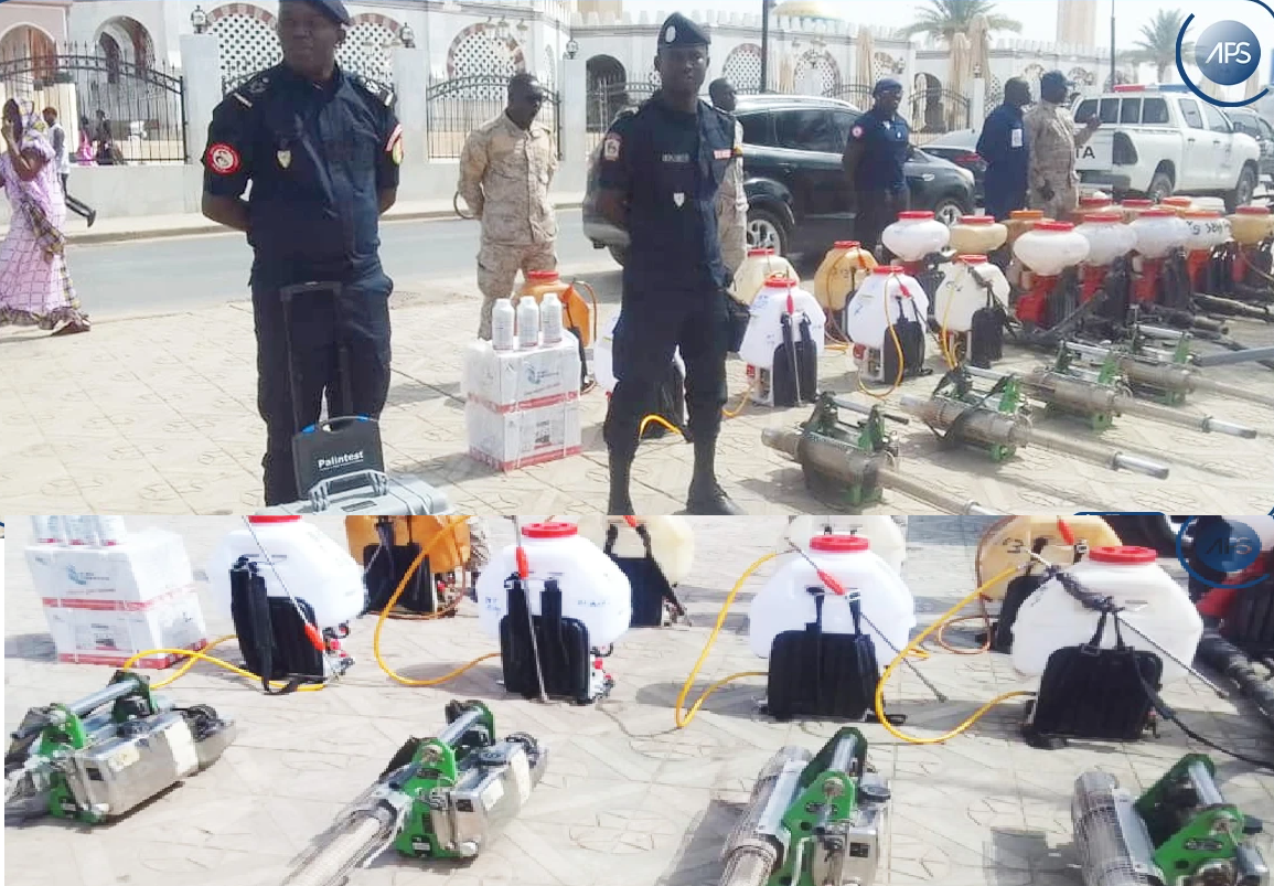 Touba en phase de désinfection totale : La Brigade d’hygiène de Diourbel déploie un dispositif exceptionnel pour le Magal