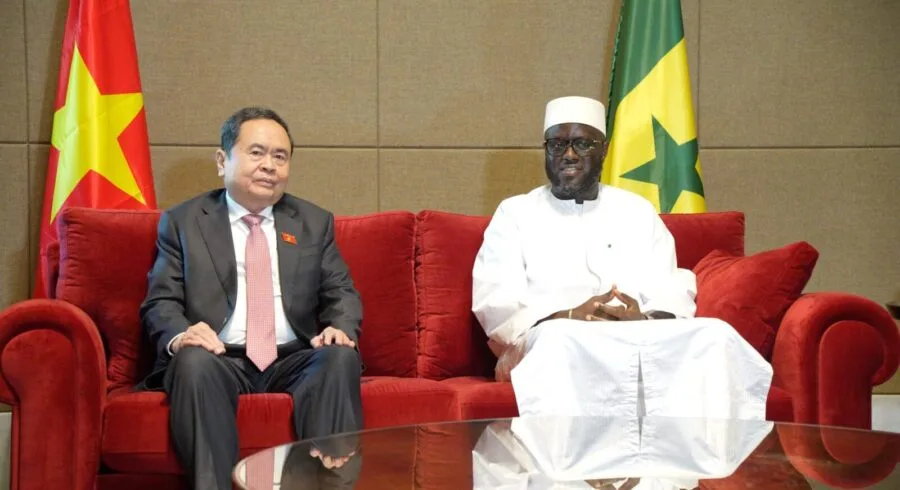 Visite officielle : Le président de l’Assemblée nationale du Vietnam reçu par El Malick Ndiaye