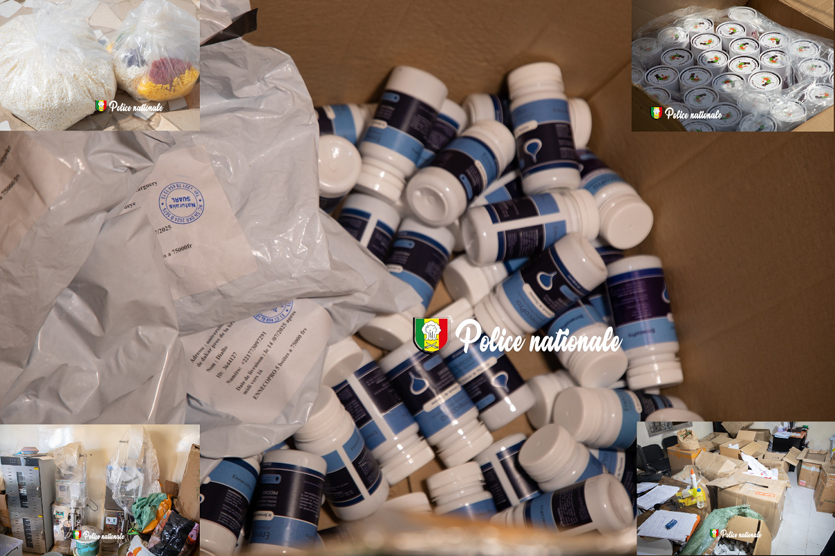 Faux médicaments vendus en ligne : La DSC démantèle un trafic international à Ouakam