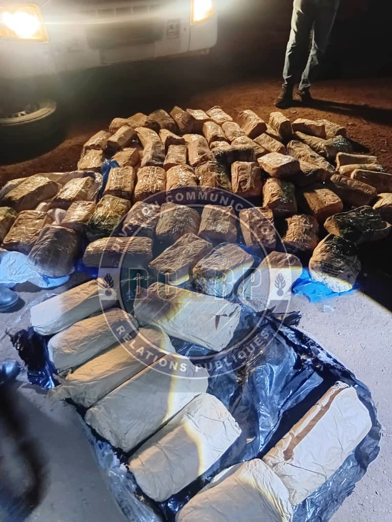 Thiès : La Gendarmerie saisit 92 kg de chanvre indien dans un 4x4 abandonné