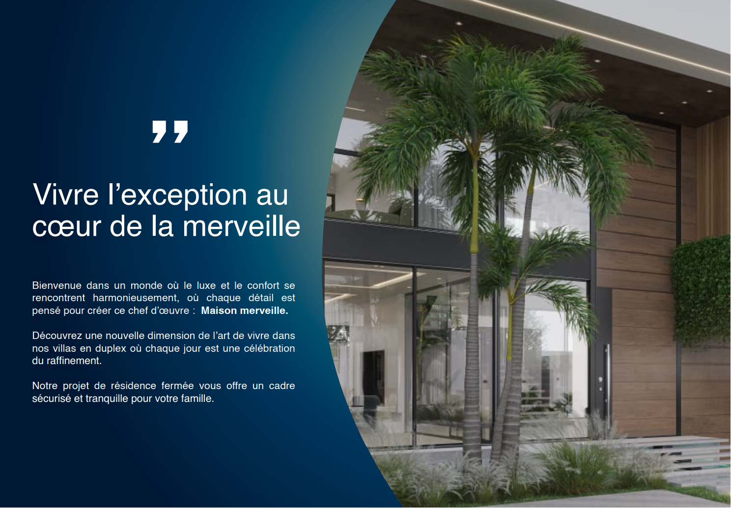 Maison Merveille : Le luxe résidentiel au cœur de Nguerigne
