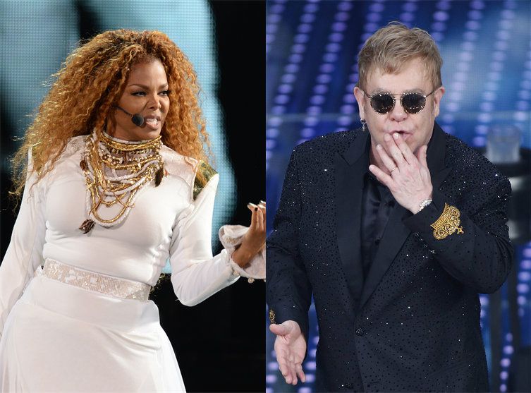 Elton John clashe Janet Jack­son : « Je préfé­re­rais regar­der une drag queen »