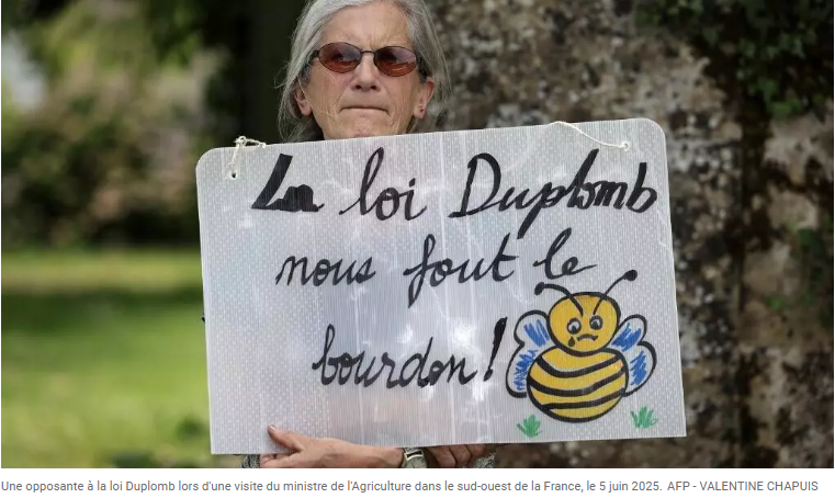 France: la pétition contre la loi Duplomb accentue la pression sur le gouvernement