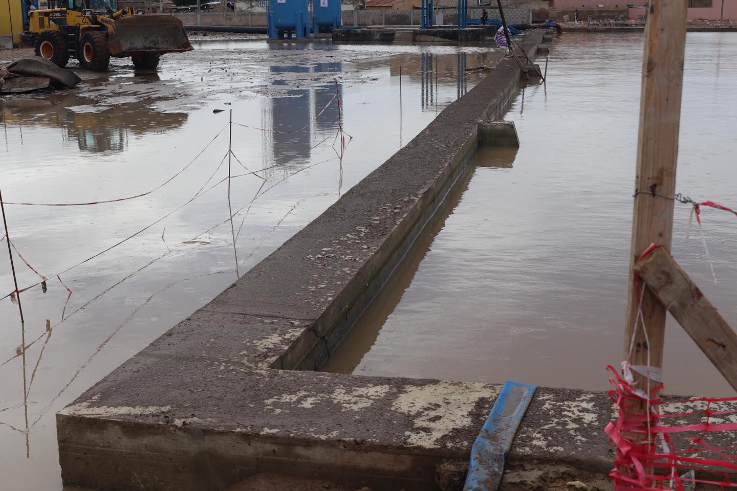 Forte baisse du niveau d’eau à Touba en moins de 72h  (Photos)