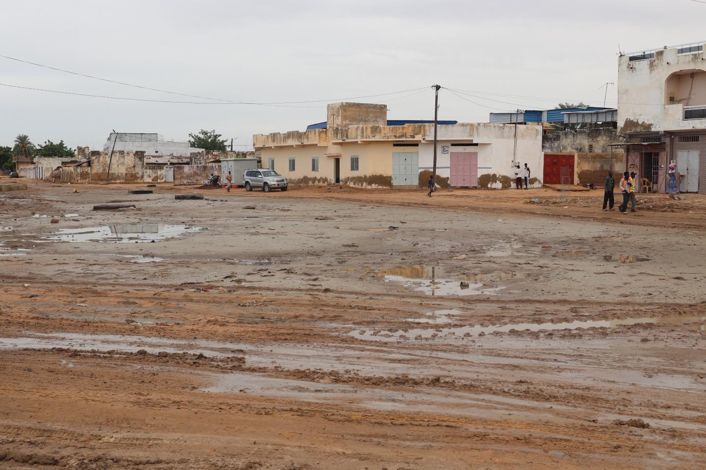 Forte baisse du niveau d’eau à Touba en moins de 72h  (Photos)