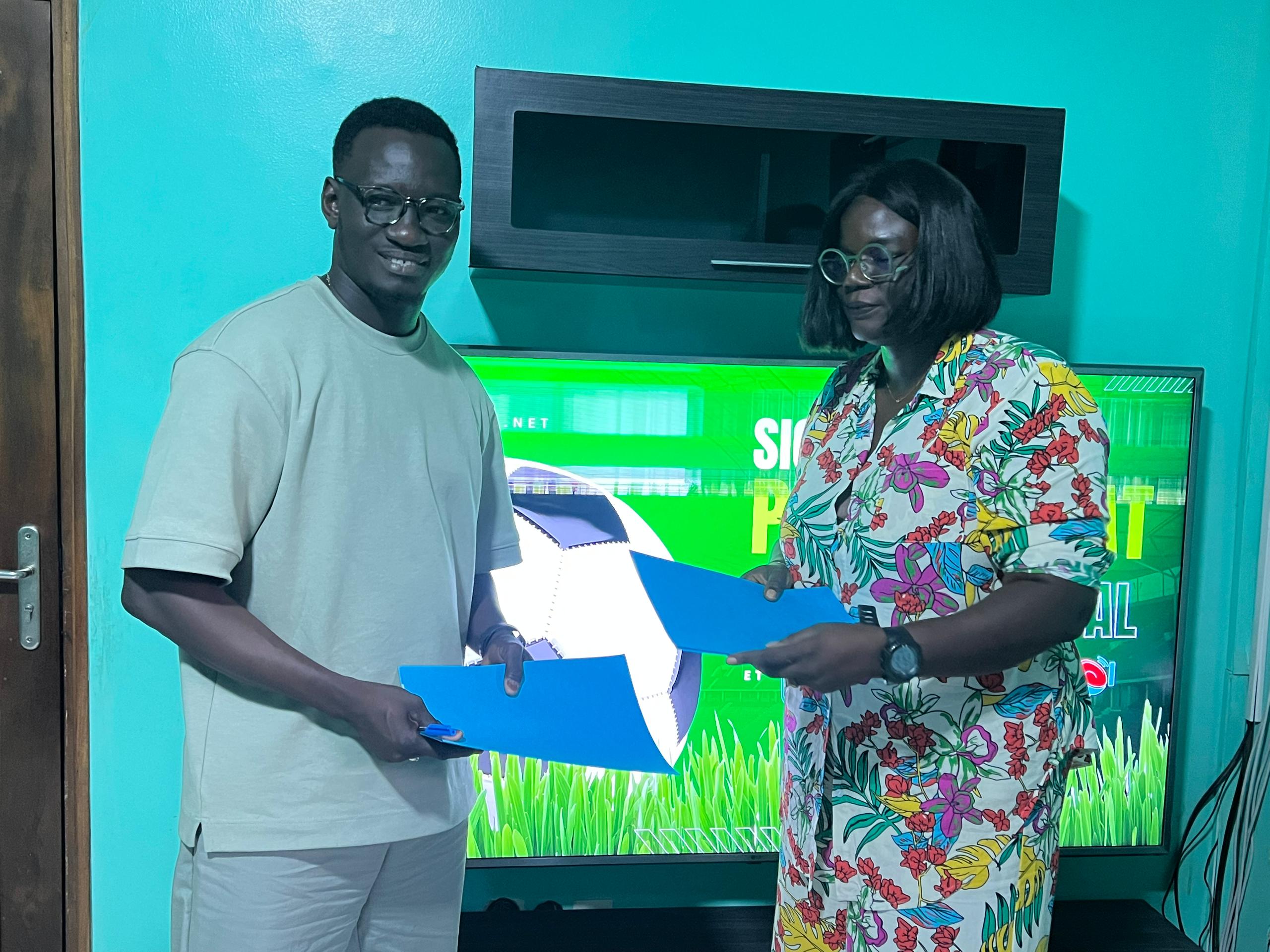 Partenariat : Sunu Foot Local signe une convention avec le Groupe Leral 