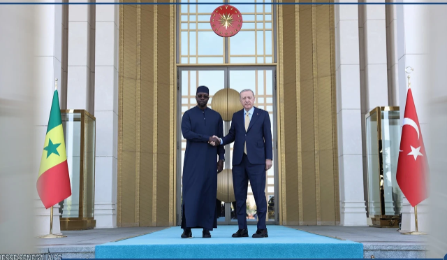 Le président turc, Recep Tayyip Erdogan, reçoit la visite d’Ousmane Sonko
