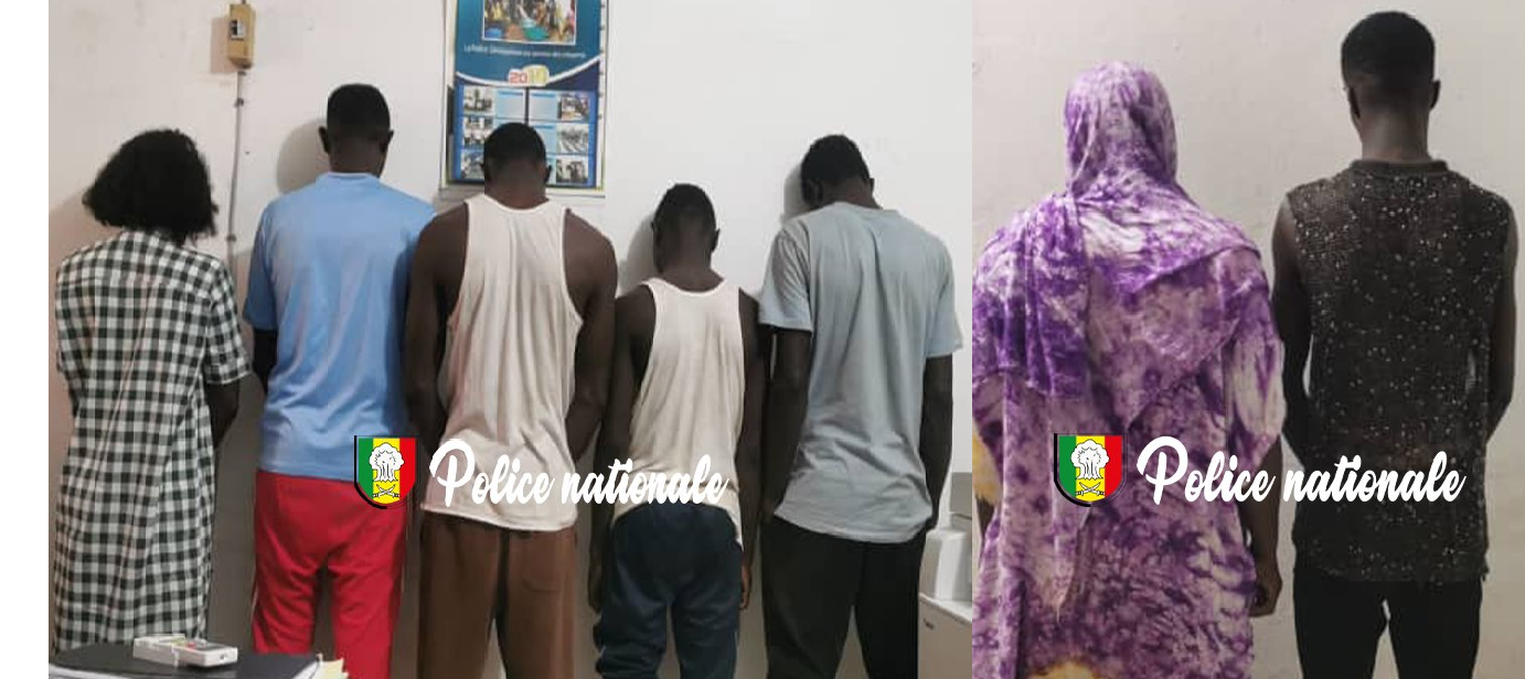 Coup de filets à Kaffrine : la police opère sept arrestations pour vol et recel