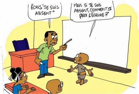 Entre ce maître et son élève, il y a un énorme problème…