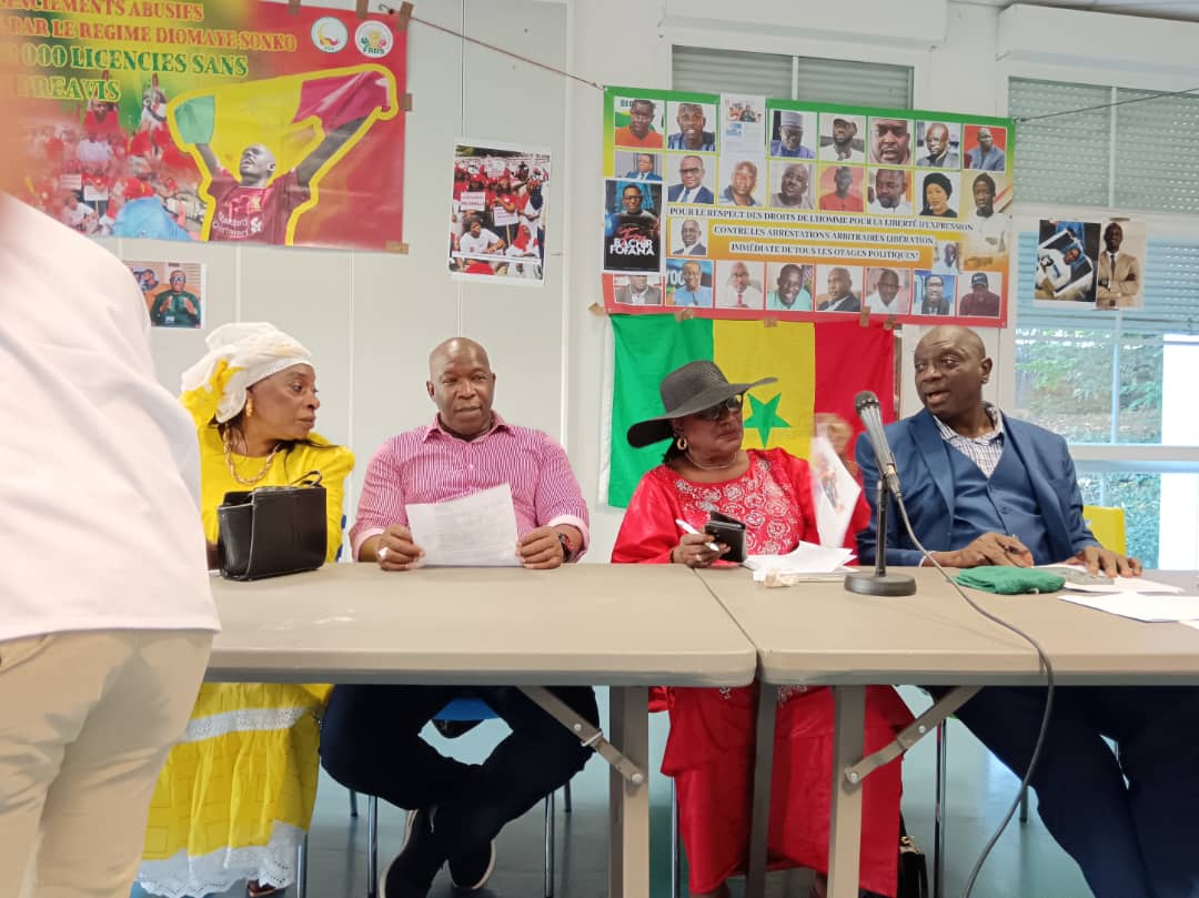 France : la diaspora sénégalaise réclame justice et la libération des détenus politiques