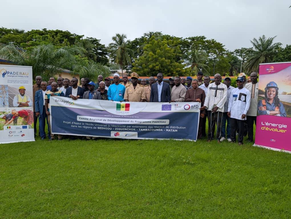 Ziguinchor : Comité régional de développement sur l’électrification rurale dans le cadre du programme Paderau