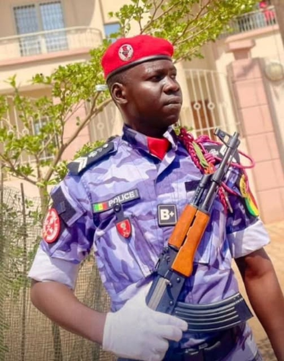 Rappel à DIEU  hier de l’agent Baye Amadou Gassama : la Police nationale salue le parcours exemplaire d’un homme dévoué