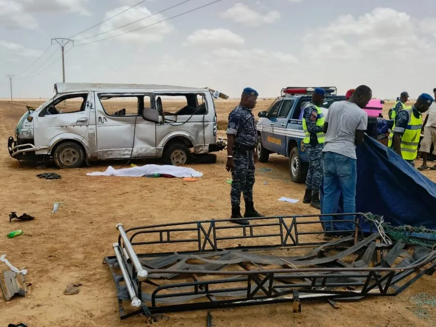 Accident à Rosso Béthio : un mort et deux blessés graves