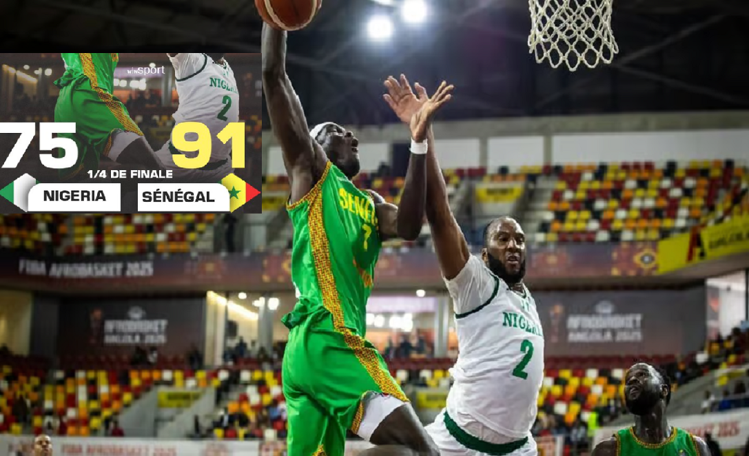 Afrobasket Angola 2025 : Les Lions rugissent et écartent le Nigeria (91-75), pour faire face au Mali en demi-finale